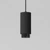 Миниатюра фото подвесной светильник elektrostandard nubis 50122/1 gu10 черный a064790 | 220svet.ru