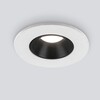 Миниатюра фото встраиваемый светодиодный светильник elektrostandard 25025/led 3w 4200k wh/bk белый/черный 4690389177316 | 220svet.ru