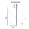 Миниатюра фото трековый однофазный светильник 12w 812lm/700lm 4000k lightstar stella barra s1075627 | 220svet.ru