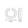 Миниатюра фото бра lightstar unitario 763647 | 220svet.ru
