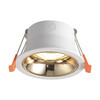 Миниатюра фото встраиваемый светильник crystal lux clt 081c wh-go | 220svet.ru