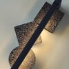 Миниатюра фото настенный светодиодный светильник odeon light geos 6692/7wl черный | 220svet.ru