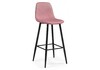 Миниатюра фото барный стул capri pink / black | 220svet.ru
