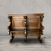 Миниатюра фото церковная скамья 19 век франция roomers antique aw-fc bench | 220svet.ru