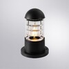 Миниатюра фото уличный светильник arte lamp coppia a5217fn-1bk | 220svet.ru
