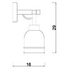 Миниатюра фото бра imperium loft argus 167717-26 | 220svet.ru