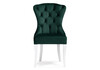 Миниатюра фото стул деревянный woodville милано 1 зеленый / белый 474339 | 220svet.ru