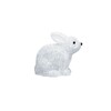 Миниатюра фото фигурка светодиодная «кролик» 24x27см (09561) uniel uld-m2724-032/sta | 220svet.ru