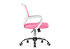 Миниатюра фото компьютерное кресло woodville ergoplus pink / white 15376 | 220svet.ru
