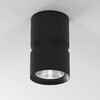 Миниатюра фото потолочный светодиодный светильник elektrostandard kayo 25049/led 12w 4000к черный a064729 | 220svet.ru