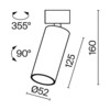 Миниатюра фото потолочный светильник maytoni focus led c055cl-l12w3k-w-d-w | 220svet.ru