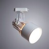 Миниатюра фото трековый однофазный светильник arte lamp a6252pl-1wh | 220svet.ru