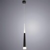 Миниатюра фото подвесной светодиодный светильник arte lamp orione a6010sp-1bk | 220svet.ru