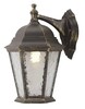 Миниатюра фото уличный настенный светильник arte lamp genova a1202al-1bn | 220svet.ru