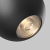 Миниатюра фото трековый светодиодный светильник maytoni sfera elasity tr164-1-8w3k-m-b | 220svet.ru