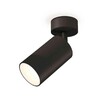 Миниатюра фото комплект накладного светильника ambrella light techno spot xm6323001 sbk/swh черный песок/белый песок (a2210, c6323, n6110) | 220svet.ru