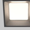 Миниатюра фото встраиваемый светодиодный светильник maytoni okno dl056-12w3-4-6k-b | 220svet.ru
