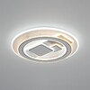 Миниатюра фото потолочная светодиодная люстра с пультом ду citilux costa cl741020 | 220svet.ru