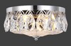 Миниатюра фото настенный светильник crystal lux canaria ap2 nickel | 220svet.ru