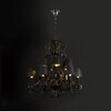Миниатюра фото подвесная люстра loft it 10210/12 black | 220svet.ru