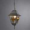 Миниатюра фото уличный подвесной светильник arte lamp berlin a1015so-1wg | 220svet.ru