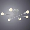 Миниатюра фото потолочная люстра arte lamp alastor a5435pl-6wh | 220svet.ru