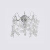 Миниатюра фото настенный светильник crystal lux tenerife ap2 silver | 220svet.ru