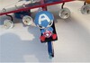 Миниатюра фото подвесная люстра "самолет капитана америка" | 220svet.ru