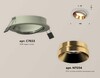 Миниатюра фото комплект встраиваемого светильника ambrella light techno spot xc (c7653, n7034) xc7653024 | 220svet.ru