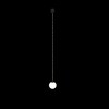 Миниатюра фото подвесной светодиодный светильник maytoni technical luna p039pl-5w3k-10-b | 220svet.ru