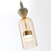 Миниатюра фото подвесной светодиодный светильник odeon light palleta 5045/12lb античная бронза | 220svet.ru