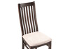 Миниатюра фото стул деревянный woodville арлет сordroy-118 / коричневый венге 543604 | 220svet.ru