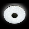 Миниатюра фото потолочный светодиодный светильник ambrella light orbital crystal sand fs1231 fr 48w d480 | 220svet.ru
