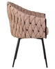Миниатюра фото стул дизайнерский dobrin matilda lm-9691-4643 коричневый | 220svet.ru