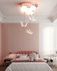 Миниатюра фото потолочный светильник идиллия розовый | 220svet.ru