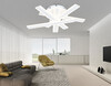 Миниатюра фото настенно-потолочный светодиодный светильник с пультом ambrella light acrylica fa8903 | 220svet.ru