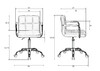 Миниатюра фото офисное кресло для персонала dobrin terry lm-9400-4895 розовый | 220svet.ru