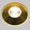 Миниатюра фото встраиваемый точечный светодиодный светильник maytoni round dl058-7w4k-bs | 220svet.ru