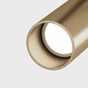 Миниатюра фото трековый однофазный светильник voltega unilight vgl005-1-gu10-bg | 220svet.ru