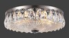 Миниатюра фото потолочный светильник crystal lux canaria pl6 d480 nickel | 220svet.ru