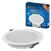 Миниатюра фото встраиваемый светодиодный светильник volpe ulm-q237 12w/6500k white ul-00013162 | 220svet.ru