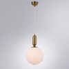 Миниатюра фото подвесной светильник arte lamp bolla-sola a3325sp-1pb | 220svet.ru