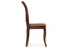 Миниатюра фото стул деревянный виньетта орех / мерц белый люкс | 220svet.ru