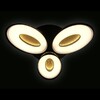 Миниатюра фото потолочная светодиодная люстра ambrella light orbital granule fg1020/3 wh 72w+36w d780 | 220svet.ru