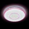 Миниатюра фото потолочный светодиодный светильник ambrella light orbital crystal f99 pi 96w d500 | 220svet.ru