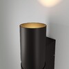 Миниатюра фото уличный настенный светодиодный светильник elektrostandard liberty 35124/u черный a060094 | 220svet.ru