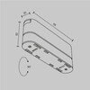 Миниатюра фото адаптер для трекового светильника maytoni accessories for tracks radity tra084fc-11sw | 220svet.ru