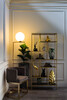 Миниатюра фото стеллаж золотистый garda decor 46as-sh1452-gold | 220svet.ru
