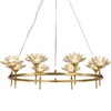 Миниатюра фото подвесная люстра inodesign lotos 40.3480 | 220svet.ru