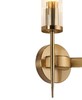 Миниатюра фото бра с двумя плафонами zortes candle zrs.16204.2 | 220svet.ru